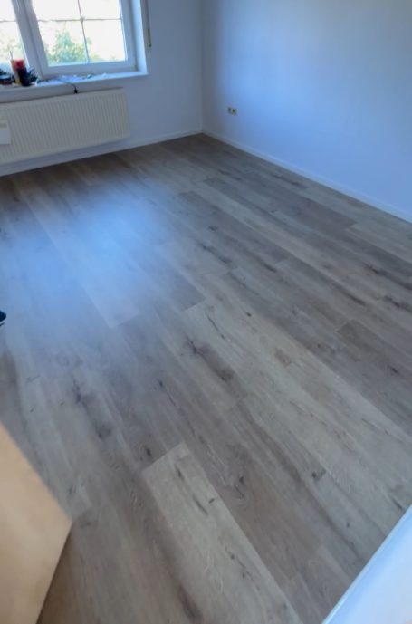 Klickvinyl inkl. Leisten